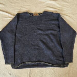 Woolrich Men's Navy Crewneck Sweater